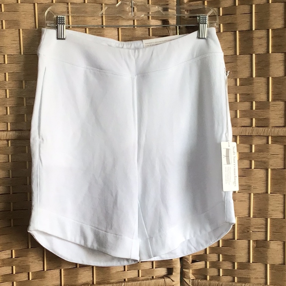 Soft Surroundings Classic White Shorts